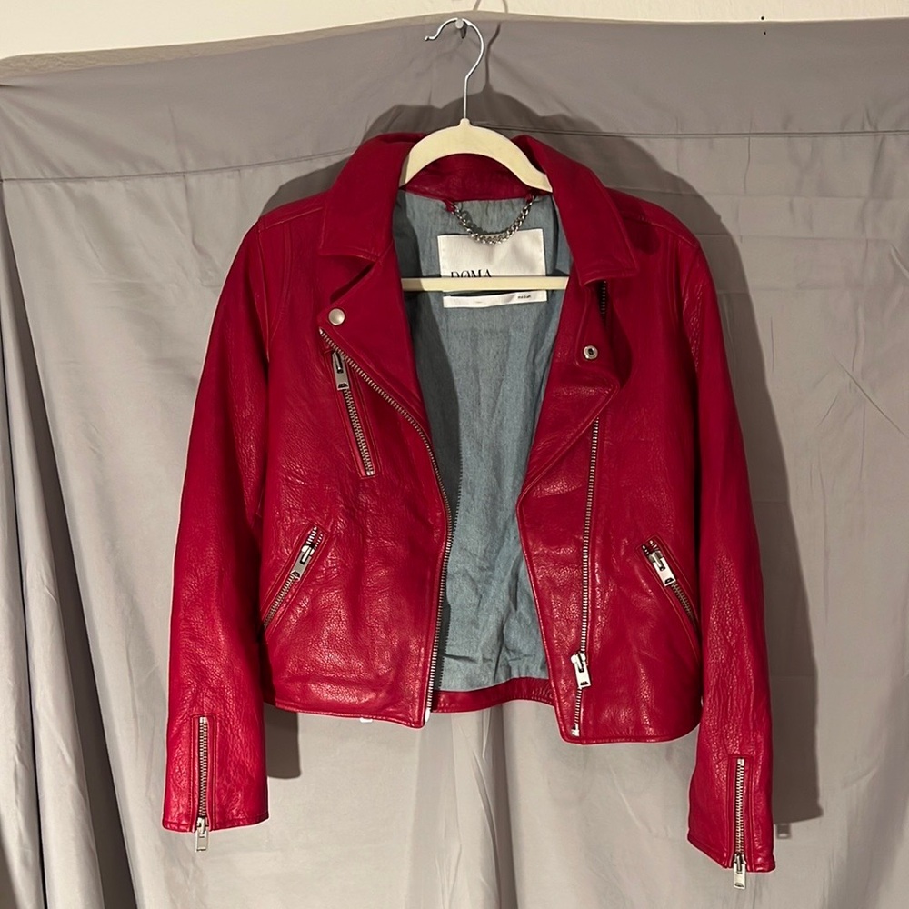 Red Leather Jacket